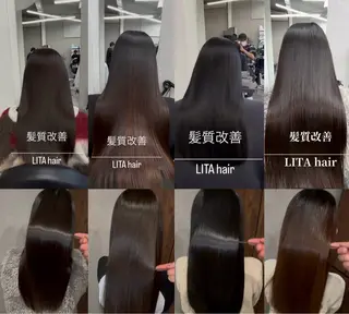 ロング 鄭 弘志のヘアスタイル