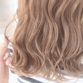ミディアム 髪質改善 縮毛の達人 矢井由真のヘアスタイル