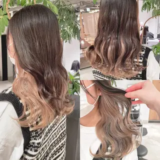 ロング カラー 渋谷:インナーカラー /🍒エリカ🍒のヘアスタイル