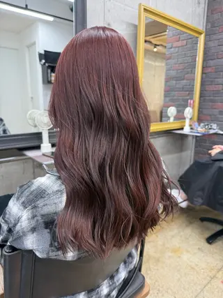 ロング カラー 吉川 慶斗のヘアスタイル