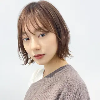 ショート カラー パーマ KONOMI スタイリストのヘアスタイル