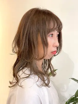 ロング カラー 【AMANEQ】 yuka🦋のヘアスタイル