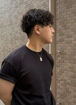 ミディアム 大田 流生のヘアスタイル