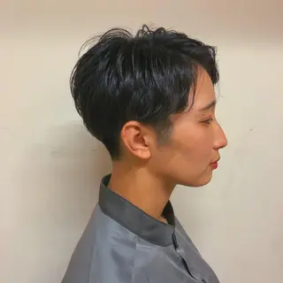 ショート AOI🕊️横浜 メンズ/レイヤーのヘアスタイル