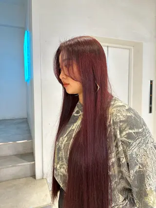 ロング 韓国ヘアメンズ・レデ ィース特化ミクのヘアスタイル