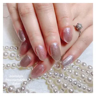 ミディアム ネイル 🐾enen style 🐾のネイルデザイン