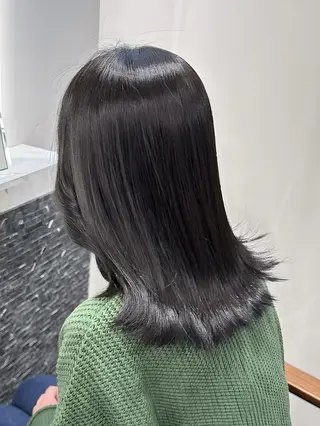 ロング カラー 要プライベートサロン vert🌿マルイ裏のヘアスタイル
