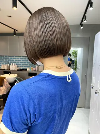 ショート 👑ボブはお任せ ミヤノ👑のヘアスタイル