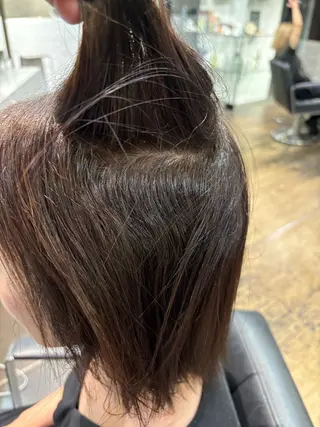ミディアム 似合わせパーマ カラー/ゼンのヘアスタイル