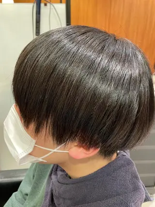 ショート 守屋裕太/カット /パーマ/カラーのヘアスタイル