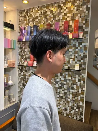 メンズ 韓国ヘアー🇰🇷 MIWAのヘアスタイル
