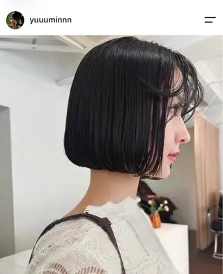 ミディアム yoshihama sumireのヘアスタイル