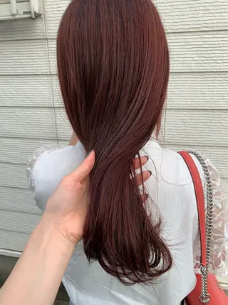 ロング カラー apica/ 菊地さら紗のヘアスタイル