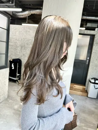 ロング 垢抜けヘア♡柔らかい カラー/mihoのヘアスタイル