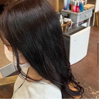ロング こばやし あこのヘアスタイル