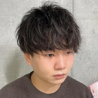 パーマ メンズ メンズパーマの達人 KAITOのヘアスタイル