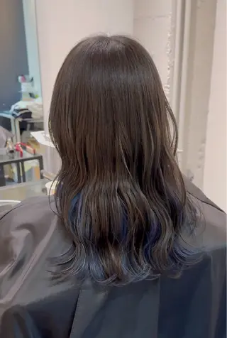 セミロング chill_ KAZUKIのヘアスタイル