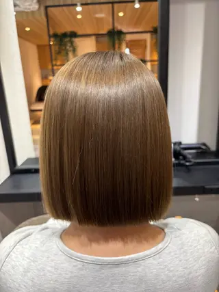 ショート ✨似合わせボブ✨ 縮毛矯正のヘアスタイル