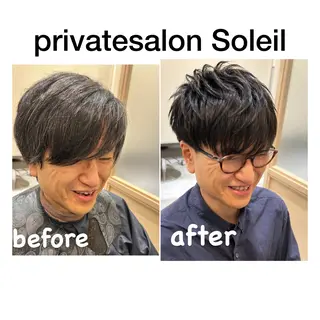 ショート メンズ 久木原 ゆりのヘアスタイル