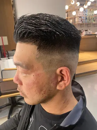 ショート メンズ unopulir 景山 凌のヘアスタイル