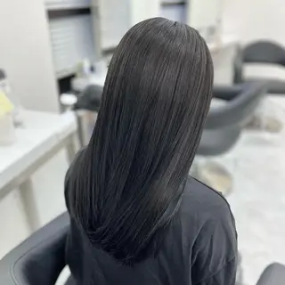 ロング カラー パーマ ヘアアレンジ メンズ キッズ 髪質改善Ⅰ透明感 艶カラーⅠたつやのヘアスタイル