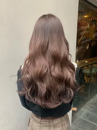 ロング カラー 矢野 晃平のヘアスタイル