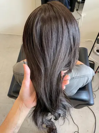 ロング カラー JURI /HUIのヘアスタイル