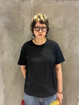 ショート カラー 篠江 廉のヘアスタイル