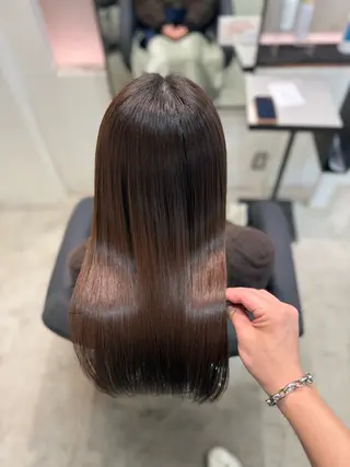 セミロング 髪質改善/草津/長崎 洋平のヘアスタイル