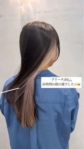 ロング カラー オスズ 🎀´-のヘアスタイル