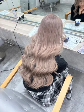 セミロング カラー 最高級シールエクステ 🏆絶対可愛くタクミのヘアスタイル
