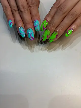 ネイル nailartist lisaのネイルデザイン