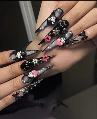 ネイル Panda chan Meliaのネイルデザイン