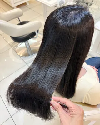 ロング 高橋 佑のヘアスタイル