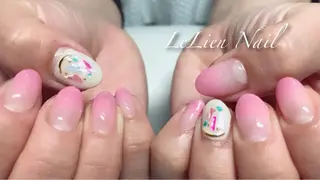 ネイル モチの良さ◉ フィルインネイル♡のネイルデザイン