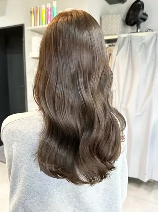 セミロング ✨透明感カラー 恵比寿HAYATO✨のヘアスタイル