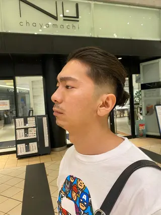 メンズ unopulir 景山 凌のヘアスタイル