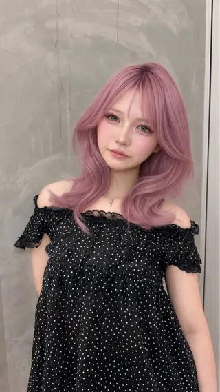 カラー 透明感カラー🎀艶髪 Anju/渋谷🎀のヘアスタイル