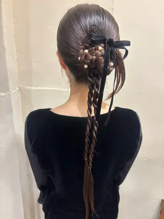 ヘアアレンジ ZAZA YUKAのヘアスタイル