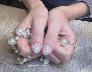 ネイル あや✨🌸長さだし カワイイ系ピンク専門のネイルデザイン