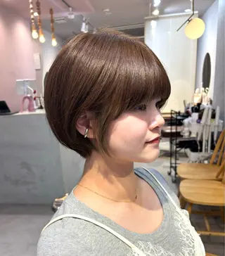 ショート 野口 咲愛のヘアスタイル