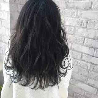 ロング カラー Oopsレイヤー 加藤澄都のヘアスタイル