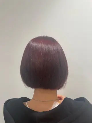カラー ホソダ ルミのヘアスタイル