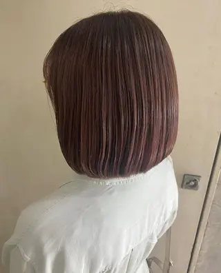 ミディアム カラー 清村 和音のヘアスタイル