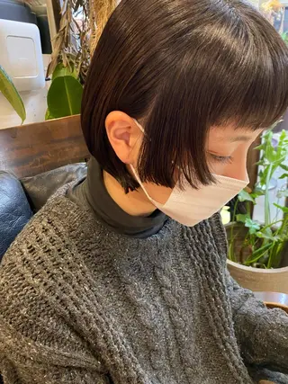 ミディアム Moca 〰️のヘアスタイル