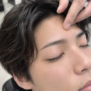 アイブロウ メンズ特化 韓国ヘア 心斎橋/吉本大地のヘアスタイル