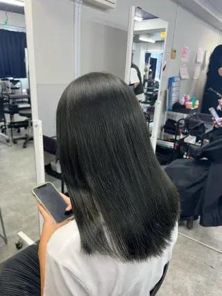 ミディアム カラー パーマ ヘアアレンジ メンズ 💖似合わせカラー ブリーチ💖レイヤーのヘアスタイル