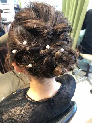 ヘアアレンジ 高石 かおりのヘアスタイル