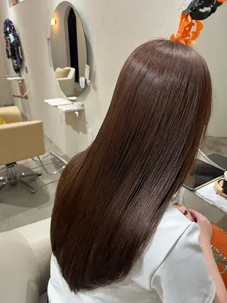 セミロング カラー ハイトーンカラー🩵 耳ツボジュエリー👂のその他イメージ