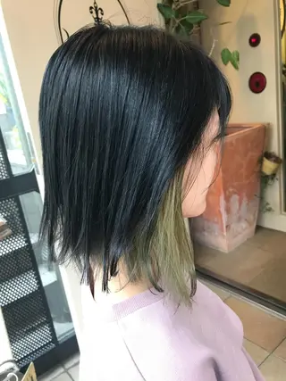 ショート カラー パーマ ヘアアレンジ メンズ キッズ ネイル マツエク・マツパ サロンドミルク 渋谷高比良のヘアスタイル
